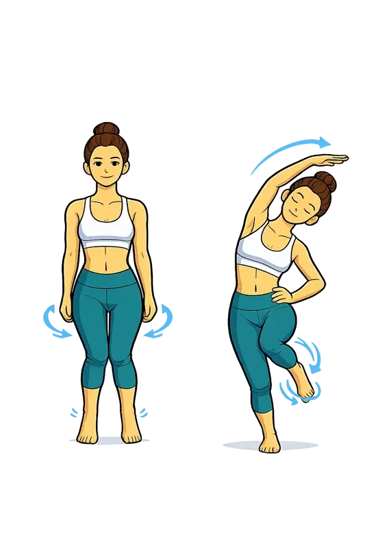 Calf Raises & Ankle Circles