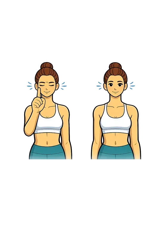 Gentle Eye Squeeze & Release