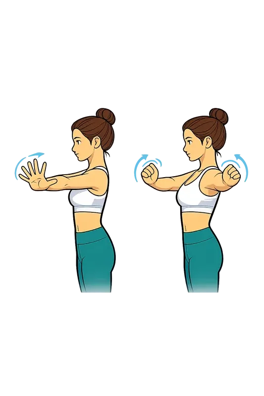Finger Stretch & Thumb Circles