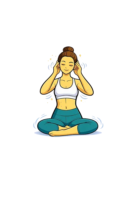 Earlobe and Temple Massage
