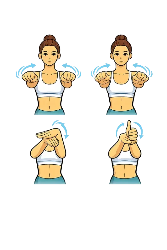 Wrist Circles & Stretches