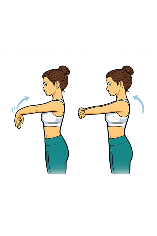 The 2-Minute Wrist & Eye Relief Flow